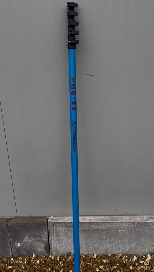 PHS.22 22FT FULL CARBON WATER FED POLE (INSULATED BASE SECTION)