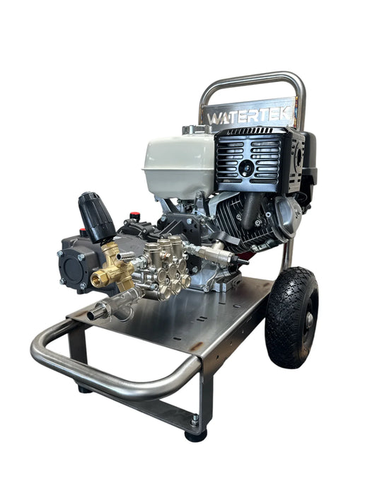 Watertek Honda GX390 Pressure Washer Upright Trolley