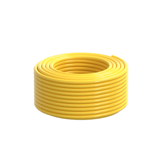 Yellow Premium Microbore Hose 6.3mm x 100M