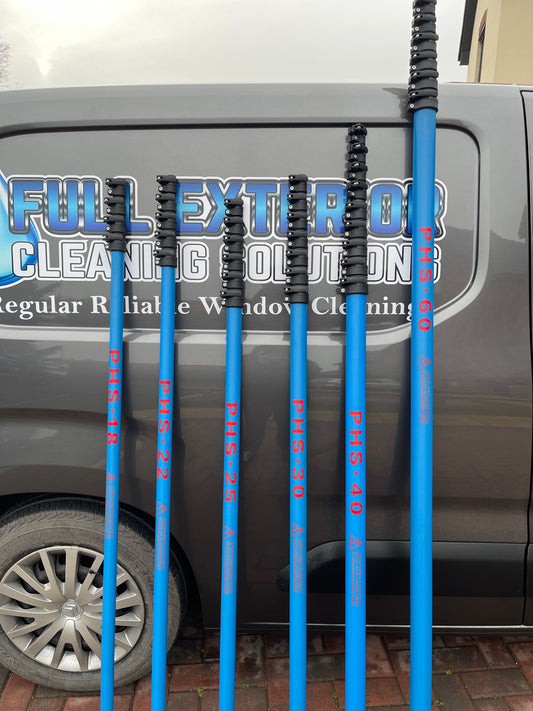 PHS 30ft carbon window cleaning pole